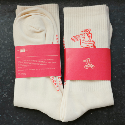 AVA crew socks