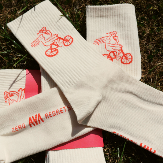 AVA crew socks